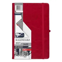 Kalendarz 2027 Jazz A5 dzienny r�owy