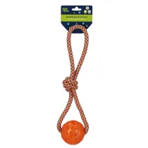 Zabawka dla psa Szarpak 36 cm z pi�k� pomara�czowy TRIK&ROLL 560883