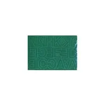 Artdruk Litery samoprzylepne 5 cm 8 arkuszy zielone