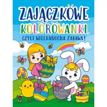Zajczkowe kolorowanki, czyli wielkanocna zabawa!