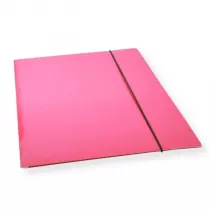 Penword Teczka A4 z gumk lakier rowa 300gsm (10szt)