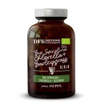 Diet-Food Spirulina Chlorella Trawa j�czmienna 400 mg Suplement diety 375 tab. Bio