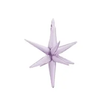 Balon foliowy Gwiazda 3D 70cm fiolet
