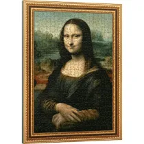 Puzzle 500 Puzzlorama Mona Lisa Leonardo da Vinci 37541 Trefl