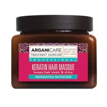 Arganicare Keratin Masque For Damaged Hair maska nadaj�ca g�adko�� i po�ysk do w�os�w suchych 500 ml
