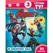 1, 2, 3, czytasz ty! Poziom 3. W druynie sia. Marvel Avengers