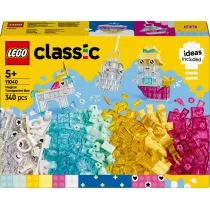 LEGO Classic Magiczny zestaw z przezroczystymi klockami 11040