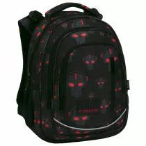 Derform Plecak szkolny modzieowy BackUP Roboty Red