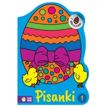 Wielkanocne kolorowanki. Pisanki 1