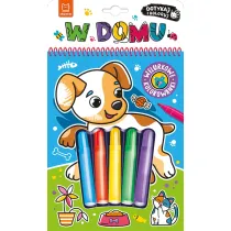 Dotykaj i koloruj  W domu. Welurkowe kolorowanki