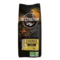Destination Kawa ziarnista arabica 100 % Etiopia fair for life 500 g Bio
