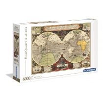 Puzzle 6000 el. High Quality Collection. Antyczna mapa Clementoni