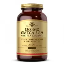 Solgar Omega 3-6-9 Fish, Flax, Borage Suplement diety 120 kaps.