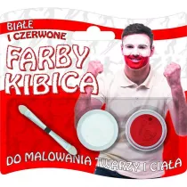 Titanum Farby do twarzy kibica 2 kolory