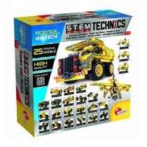Hi Tech Stem Technics Ciarwki i samoloty 25 w 1 Lisciani
