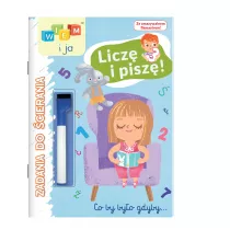 Zadania do cierania. Licz i pisz! Wiem i ja