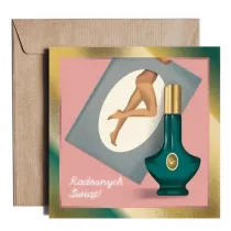 Pieskot Karnet kwadratowy Christmas Set for Her IKS02