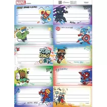 Beniamin Naklejki na zeszyty pasek Avengers