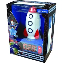 Lampka nocna budzik cyfrowy Lexibook RL800SPC