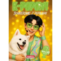 Kolorowanka z naklejkami K-popowi Bohaterowie z pupilami