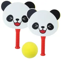 Paletki piankowe panda LeanToys