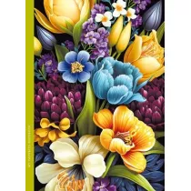 Fresh Notatnik ozdobny Flora 143x200 mm, kratka 48 kartek