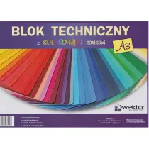 Blok techniczny a3 kolor Wektor 10szt/opak