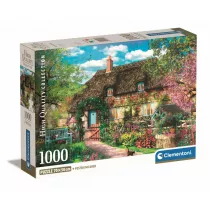 Puzzle 1000 el. Compact The old cottage Clementoni