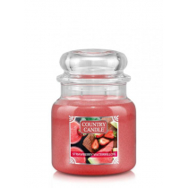 Country Candle Średnia świeca zapachowa z dwoma knotami Strawberry Watermelon 453 g
