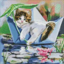 Doamentowa mozaika - Relaks w lecie 40x40cm Ideyka