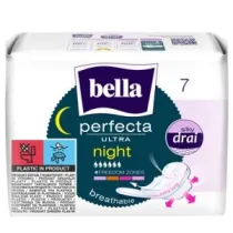 Bella Perfecta Ultra Night Silky Drai Podpaski higieniczne 7 szt.