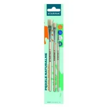 Starpak Pdzle szkolne naturalne 3 szt