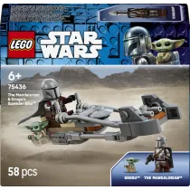 LEGO Star Wars �migacz Mandalorianina i Grogu 75436