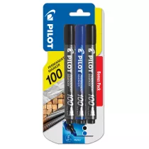 Pilot Marker permanentny 100 3 szt.