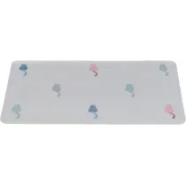 Trixie Podkadka pod miski, dla kota, plastik, szawiowa, 44 x 28 cm