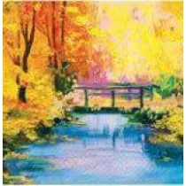 Paw Serwetka Lunch Decor Golden Bridge 33x33 20szt./op.