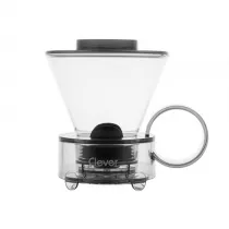 Clever Dripper Dripper Zaparzacz do kawy szklany przezroczysty 500 ml