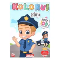 Policja. Koloruj