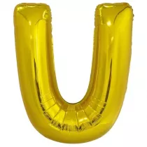 Amscan Balon foliowy litera U z�ota 65,5x86cm