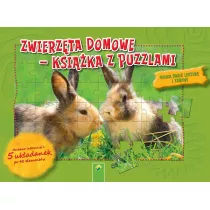 Ksi��ka z puzzlami. Zwierz�ta domowe