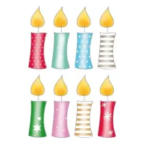 Herma Naklejki wieczki kolorowe