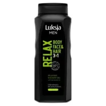 Luksja el pod prysznic 3w1 Men Relax Odprajcy 500 ml