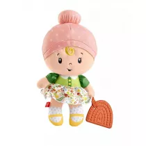 Fisher Price Lalka Przytulanka + gryzak HXK44 Mattel