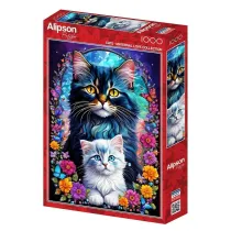Puzzle 1000 Matczyna mio - Koty Alipson