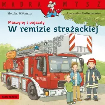 Mdra Mysz Maszyny i pojazdy W remizie straackiej