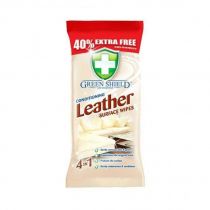 Greenshield Chusteczki nawil�ane do czyszczenia powierzchni sk�rzanych 70 szt.