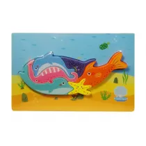 Puzzle drewniane Zwierz�ta morskie Swede