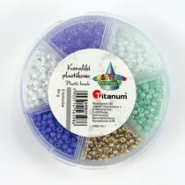 Titanum Koraliki plastikowe 3mm 6 szt.