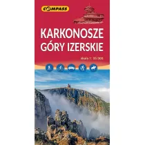 Karkonosze, G�ry Izerskie. Mapa turystyczna w skali 1:35 000