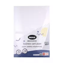 Beniamin Papier wizyt�wkowy A4 Du�y M�otek bia�y 20 kartek
